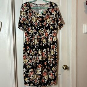 knee length dresses for ladies Melinda Satin Lace-Up Formal Dress main image 1
